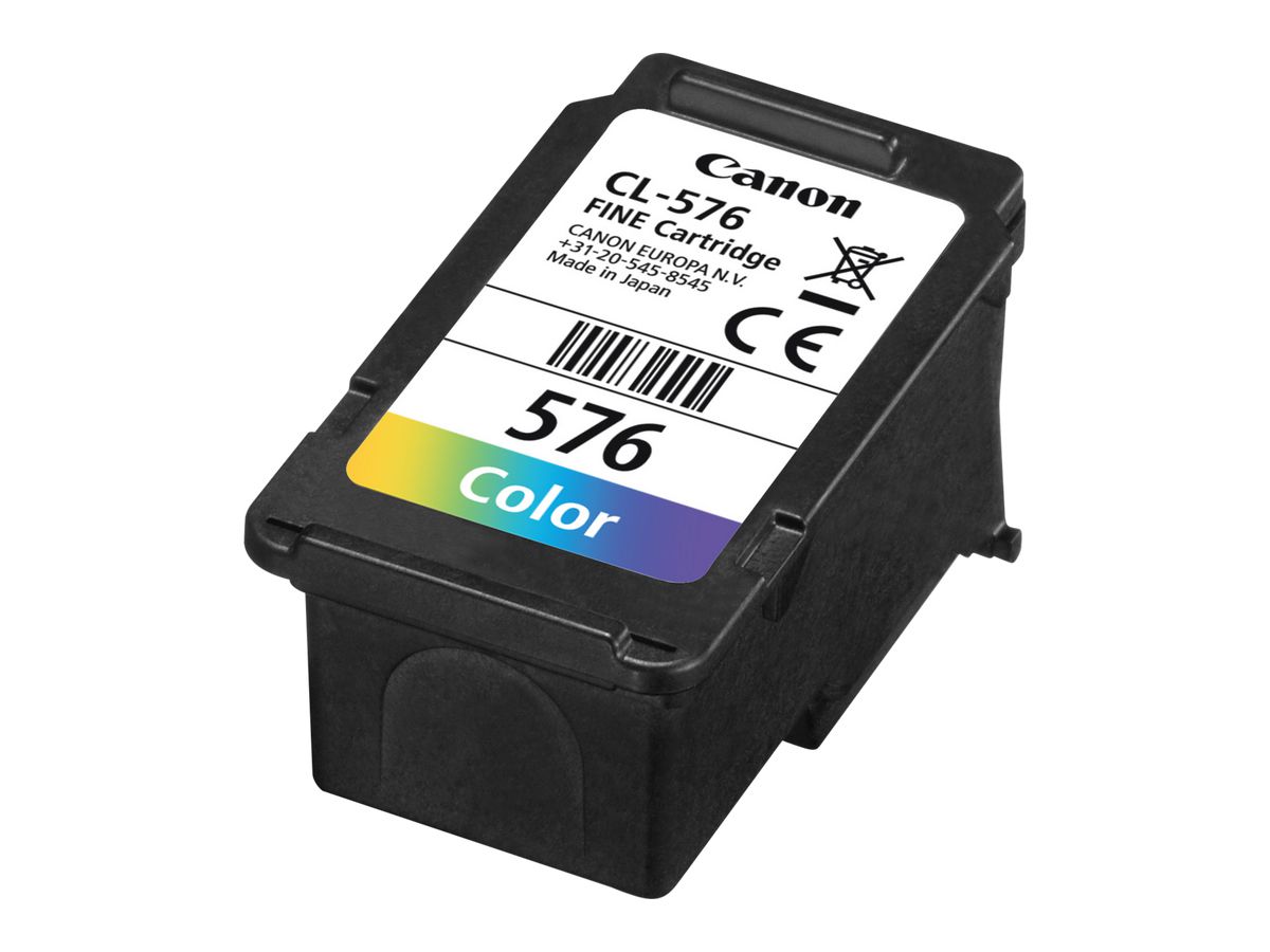 Canon CL-576 inktcartridge 1 stuk(s) Origineel Normaal rendement Cyaan, Magenta, Geel