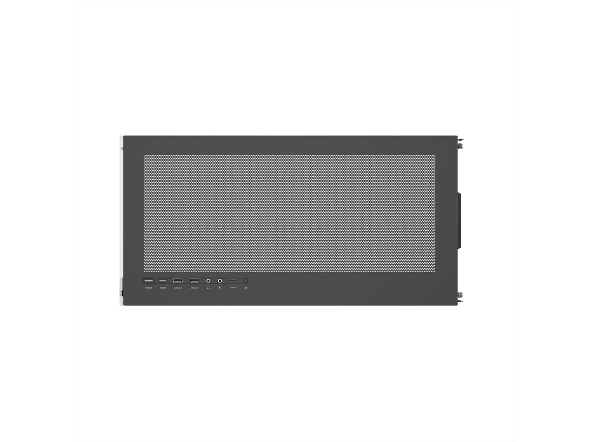 XILENCE Xilent Gleam X818.ARGB Gaming ATX PC-behuizing zwart, RGB ATX Midi Tower