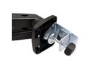VALUE Dual LCD Monitor Stand Pneumatic, Desk Clamp, Pivot, 5 Joints, black
