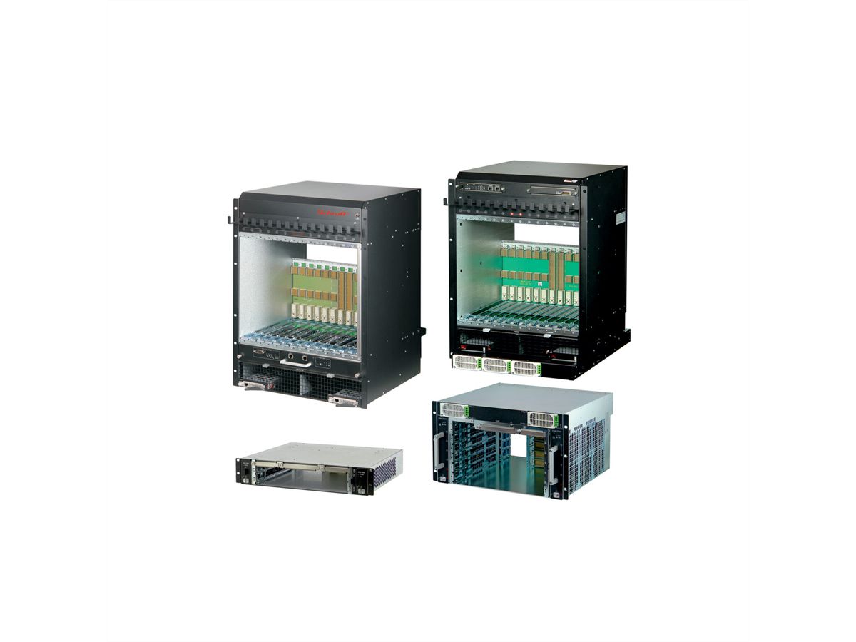 SCHROFF ATCA System 450/40 Series, 6 Slot, AC, Replicated Mesh, Radial IPMB