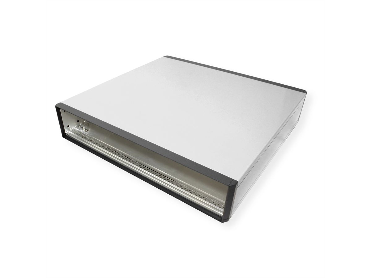 SCHROFF RatiopacPRO, Desktop Case, Retrofittable Shielding, Front Trim, 2 U, 84 HP, 435 mm