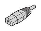 SCHROFF Mains Cable, SCHUKO/UTE to IEC C13, 2.5 m, Black