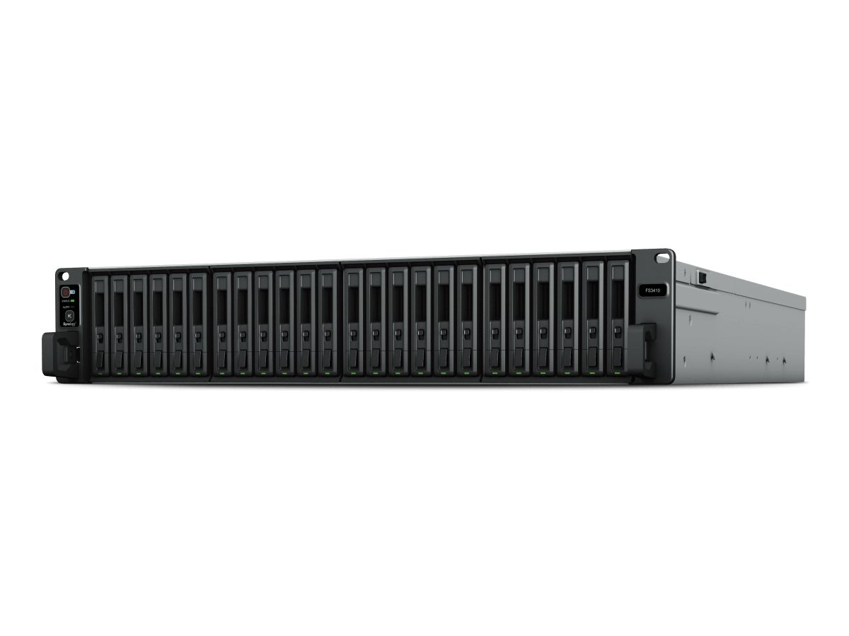 Synology FlashStation FS3410 data-opslag-server Opslagserver Rack (2U) Ethernet LAN Zwart D-1541