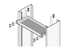 SCHROFF Etsirack apparatuur plank, metrisch