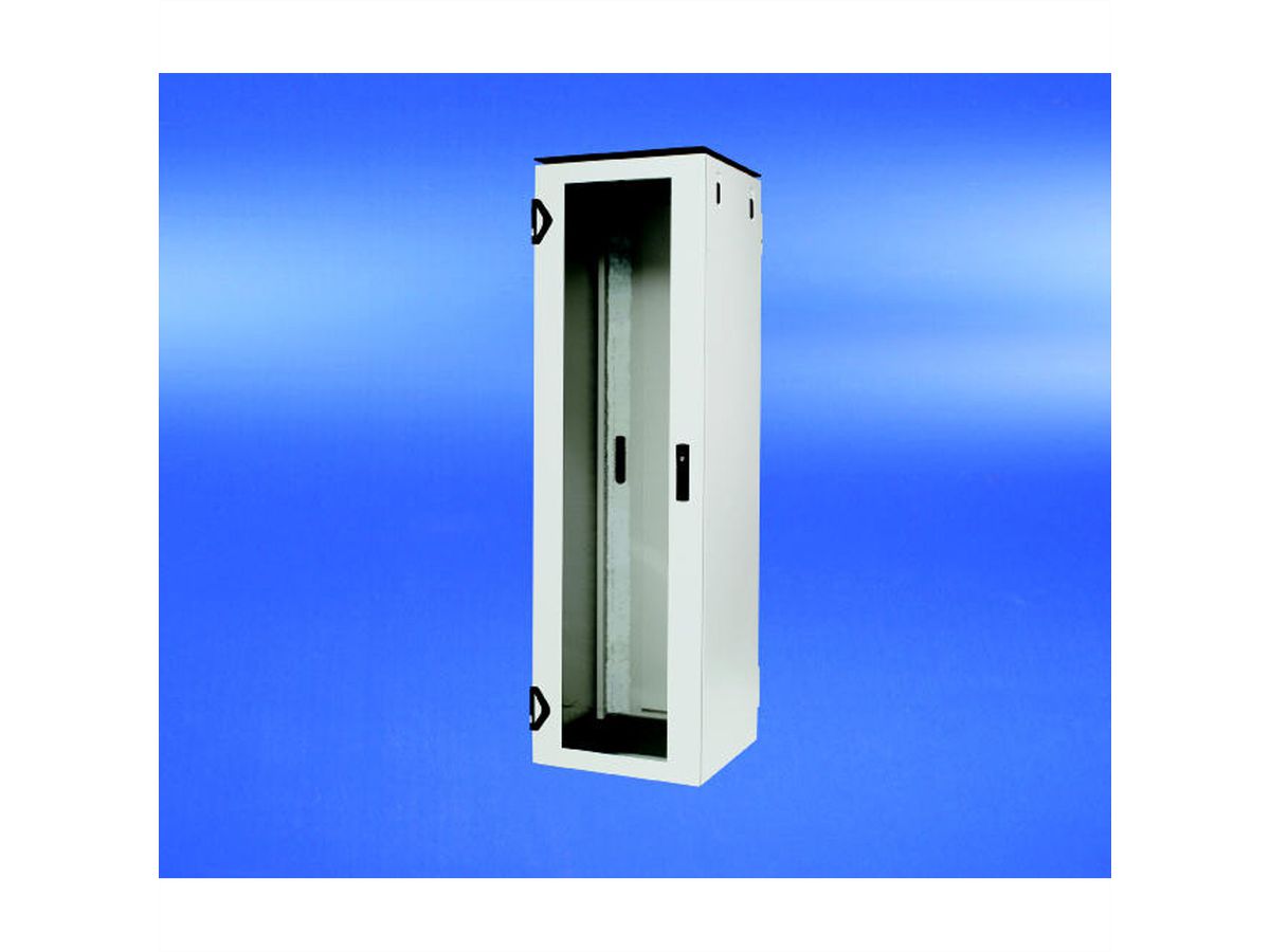 SCHROFF Varistar IP 20 Cabinet, Glass Front Door, Steel Rear Door, 38 U 1800H 600W 600D