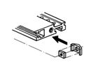 SCHROFF HF Frame Type Plug-In Unit Slide Nut, M2.5, 100 pieces