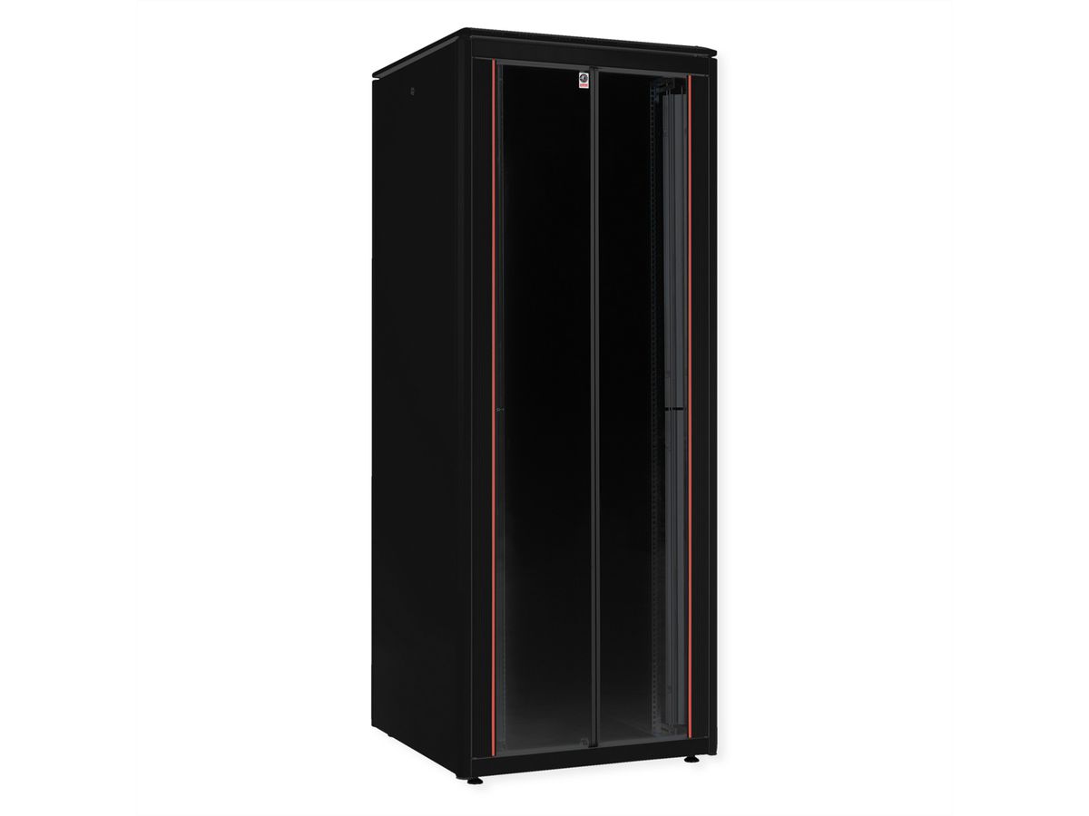 ROLINE 19-inch Network Cabinet Pro 47 U, 800x800 WxD glass door black