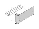 SCHROFF AMC Filler Module With Pull-Handle, Double Mid-Size, Aluminum