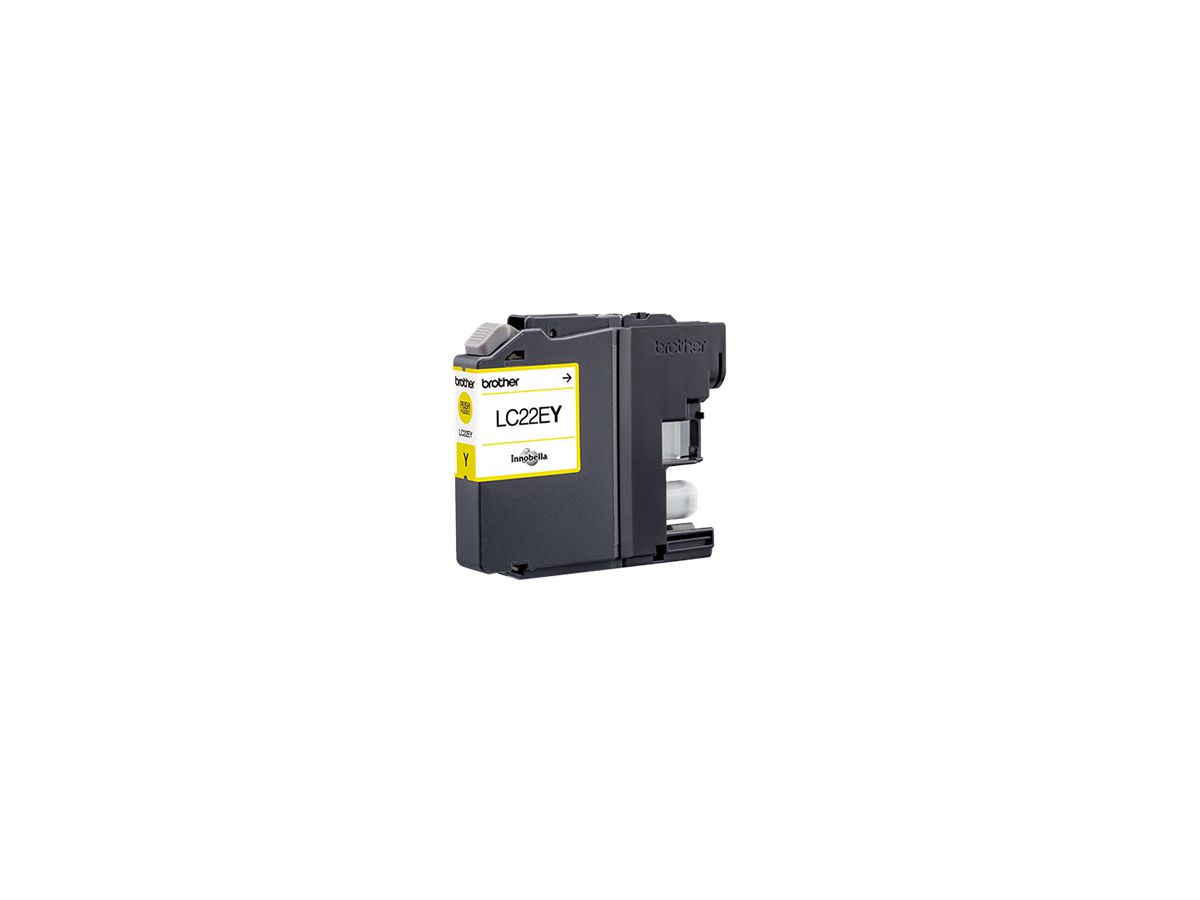 Brother LC-22EY 1200pages Yellow ink cartridge
