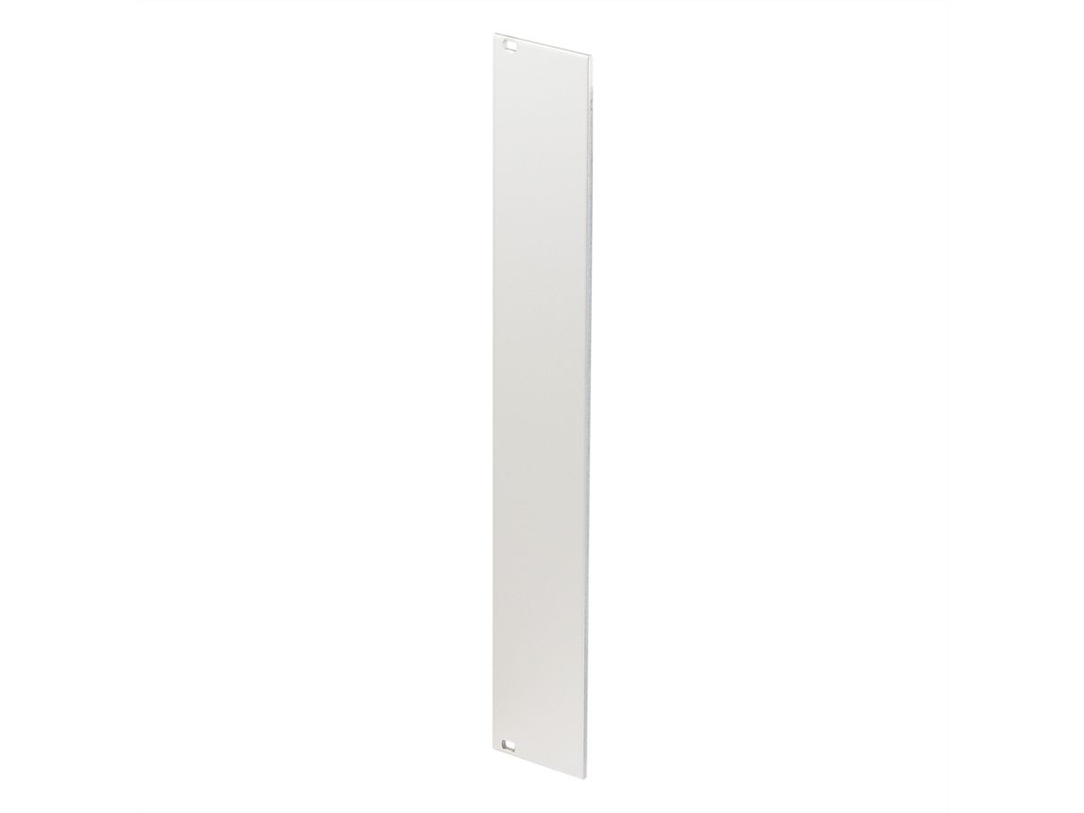 SCHROFF Front Panel, Unshielded, 6 U, 8 HP, 2.5 mm, Al, Anodized, Untreated Edges