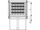 SCHROFF 19" telescopisch plateau voor Varistar, Novastar, Eurorack, 70 kg, RAL 7021, 800W 600D