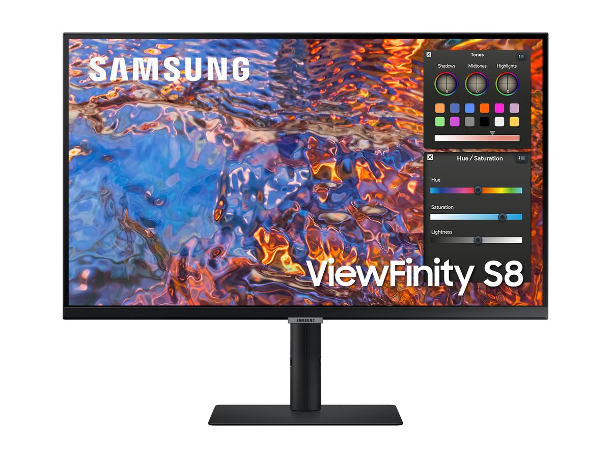 Samsung ViewFinity S8 S80PB LED display 68.6 cm (27") 3840 x 2160 pixels 4K Ultra HD Black