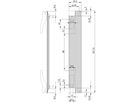 SCHROFF Plug-In Unit U-Profile Front Panel for XL Handle, 6 U, 8 HP, 2.5 mm, Al, Front Anodized, Rear Conductive