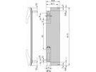 SCHROFF Plug-In Unit U-Profile Front Panel for XL Handle, 6 U, 12 HP, 2.5 mm, Al, Front Anodized, Rear Conductive