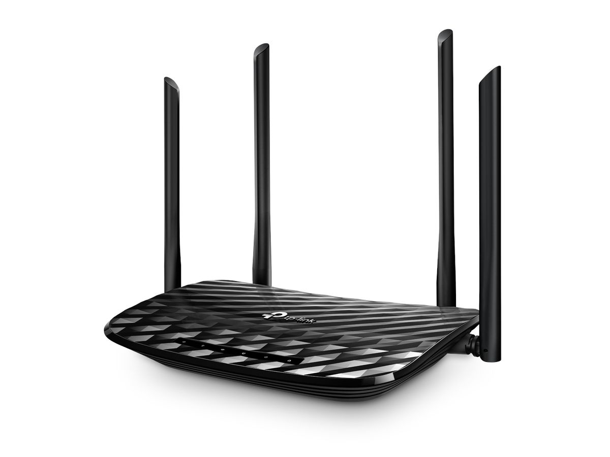 TP-Link AC1200 wireless router Gigabit Ethernet Dual-band (2.4 GHz / 5 GHz) Black