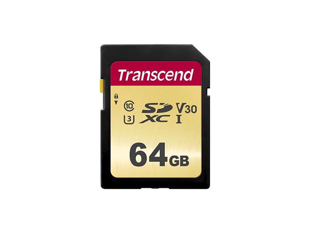 Transcend 64GB, UHS-I, SD flashgeheugen SDXC Klasse 10