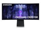 Samsung Odyssey OLED G8 G85SB computer monitor 86,4 cm (34") 3440 x 1440 Pixels UltraWide Quad HD Zilver
