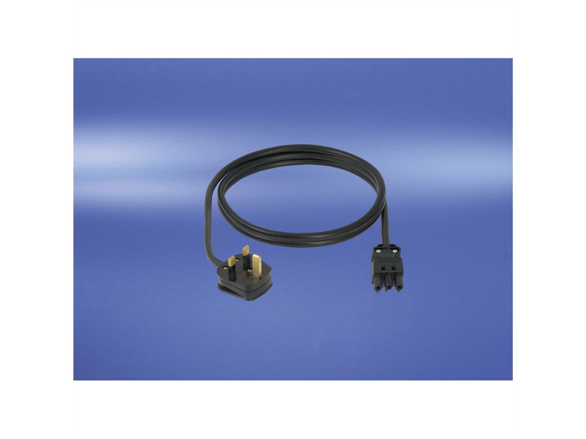 SCHROFF Wieland®-verbindingskabels voor contactdoosstroken, GST18, 1 m, BS-stekker