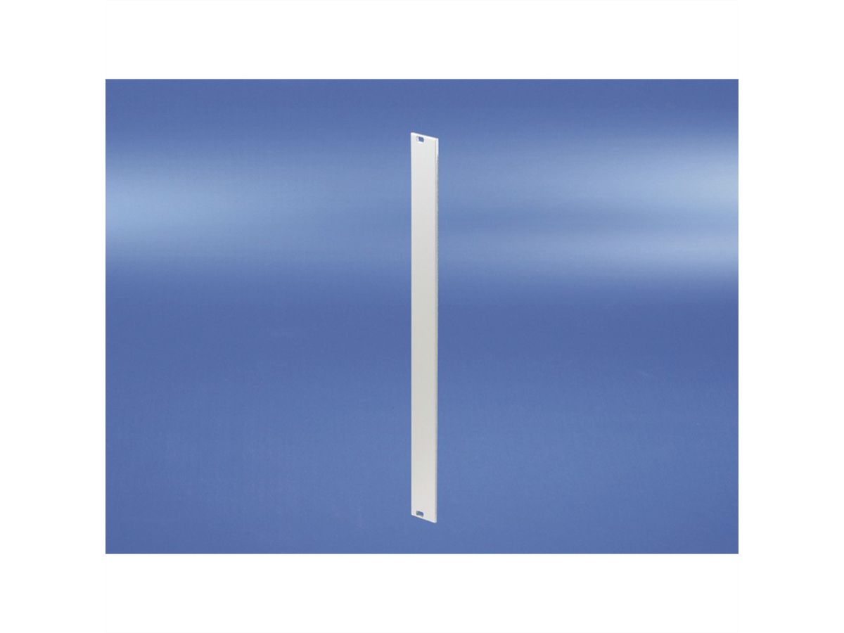 SCHROFF Front Panel, Unshielded, 6 U, 12 HP, 2.5 mm, Al, Anodized, Untreated Edges