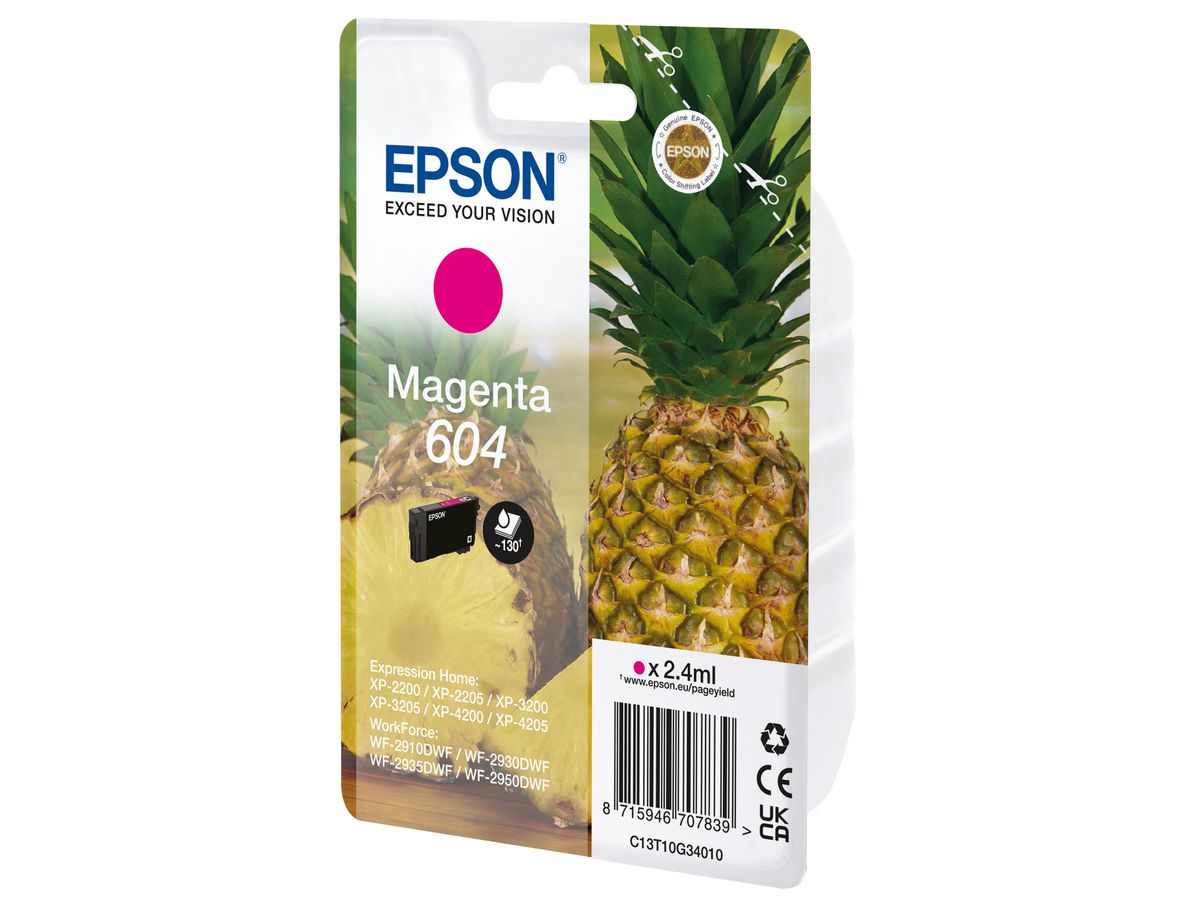 Epson 604 ink cartridge 1 pc(s) Original Standard Yield Magenta