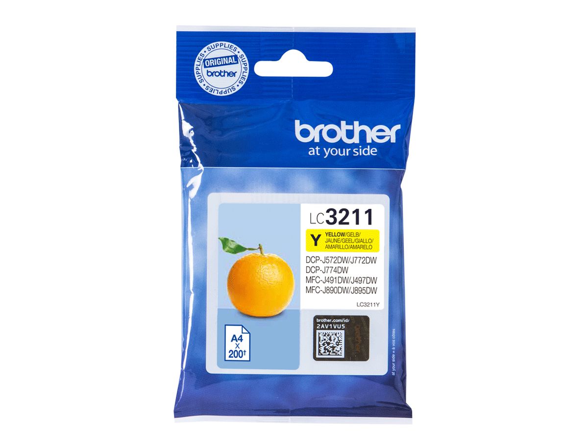 Brother LC3211Y ink cartridge 1 pc(s) Original Yellow