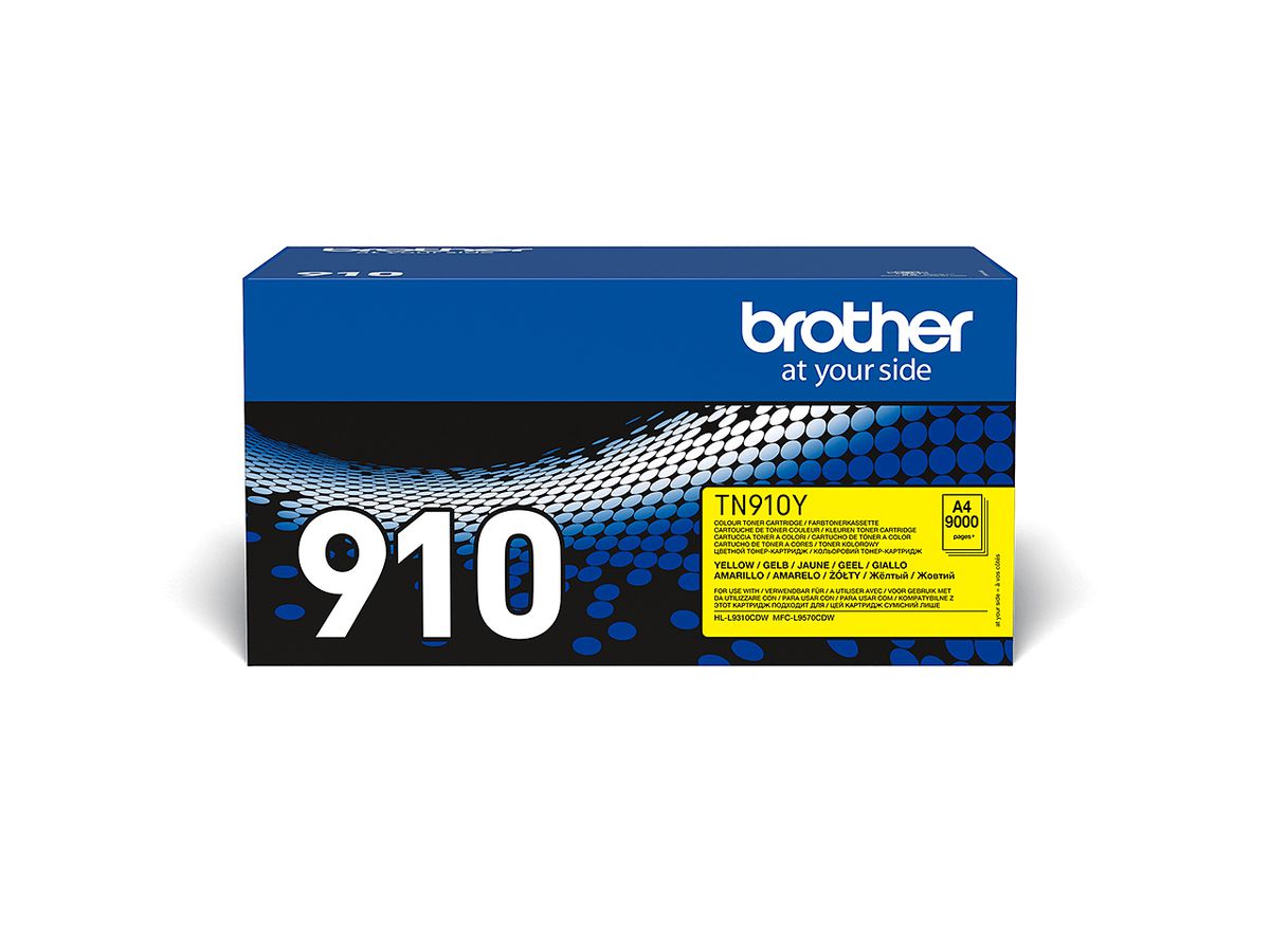Brother TN-910Y toner cartridge 1 pc(s) Original Yellow
