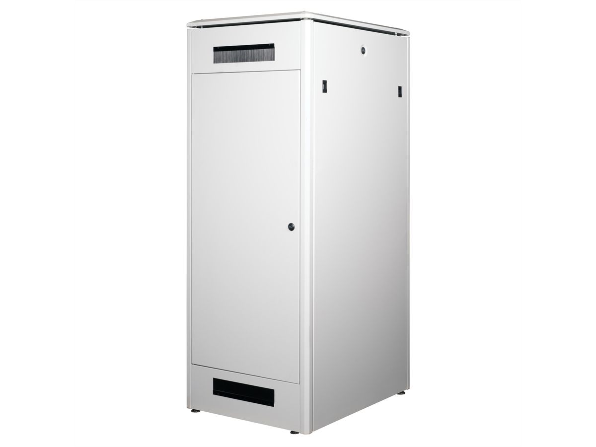 ROLINE 19-inch network cabinet Pro 32 U, 600x800 WxD glass door grey