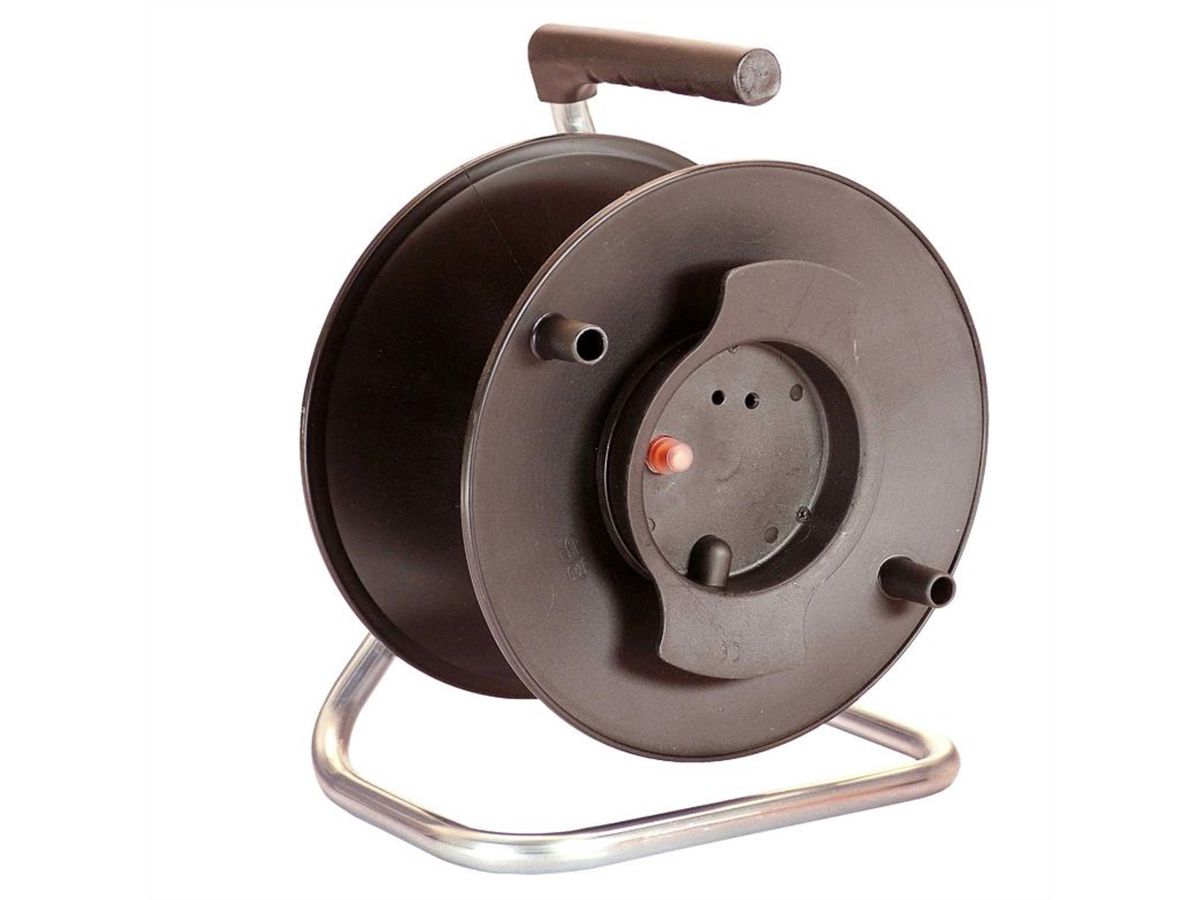 BACHMANN appliance reel empty black, without cable, IP20