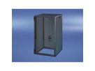 SCHROFF Novastar Cabinet With Glazed Door and Rear Panel, Heavy-Duty, RAL 7021, 1745H 553W 600D