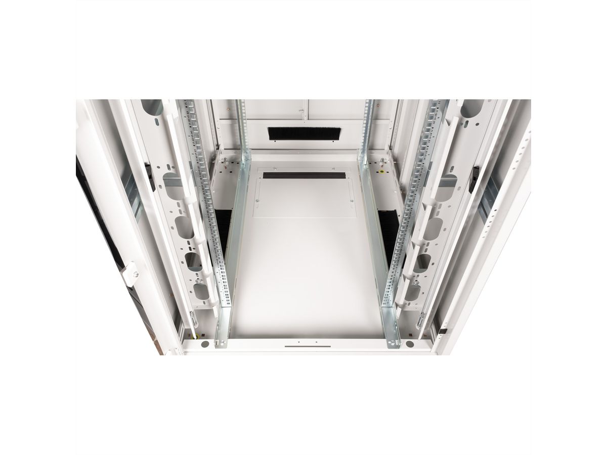 ROLINE 19-inch network cabinet Pro 26 U, 800x1000 WxD glass door grey
