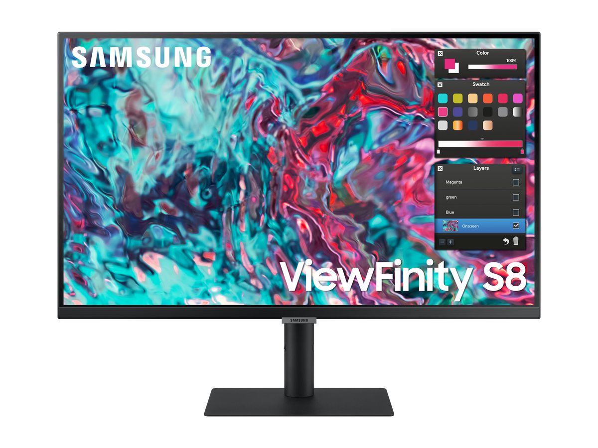Samsung ViewFinity S8 S80TB LED display 68.6 cm (27") 3840 x 2160 pixels 4K Ultra HD Black