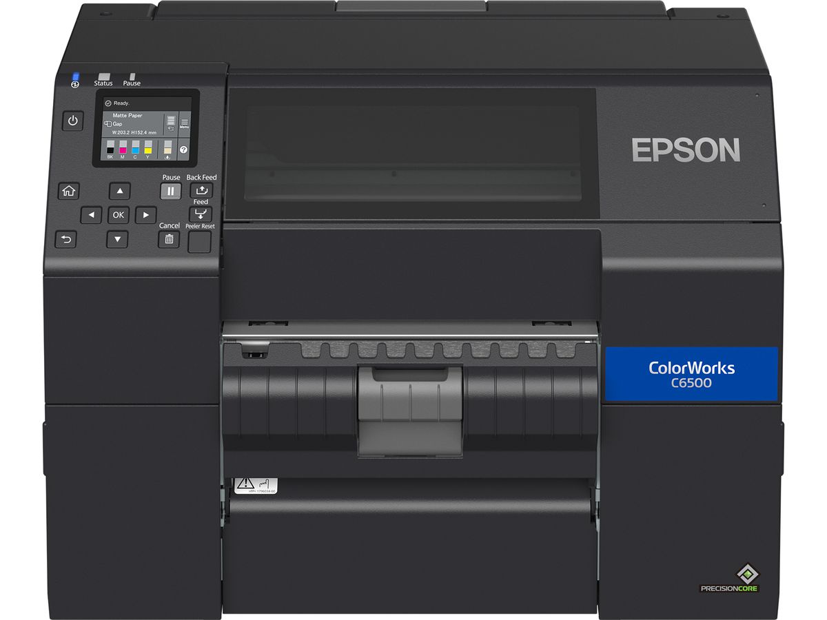 Epson ColorWorks CW-C6500Pe label printer Inkjet Colour 1200 x 1200 DPI 85 mm/sec Wired Ethernet LAN