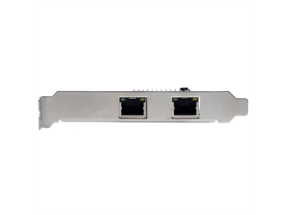 EXSYS EX-60112 2-poorts 2,5 Gigabit PCIe-netwerkkaart