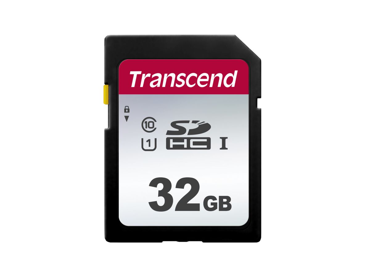 Transcend 300S flashgeheugen 32 GB SDHC NAND Klasse 10