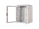 ROLINE 19-inch Network Cabinet Pro 22 U, 800x800 WxD glass door grey