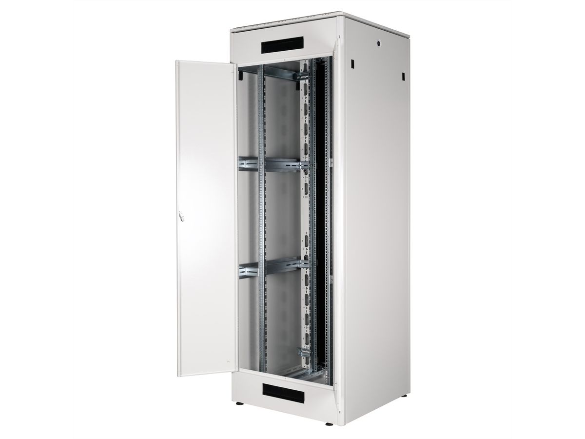 ROLINE 19-inch Network Cabinet Pro 47 U, 800x800 WxD glass door grey