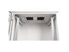 ROLINE 19-inch wall-mounted housing Pro 12 U, 600x450 WxD IP55 outdoor grey