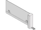SCHROFF AMC Filler Module ECO With Fixed Handle, Double Mid-Size