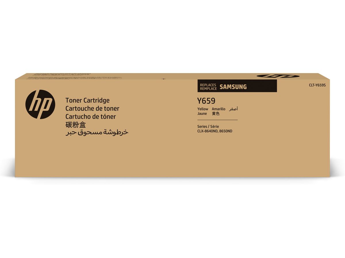 Samsung CLT-Y659S Yellow Original Toner Cartridge