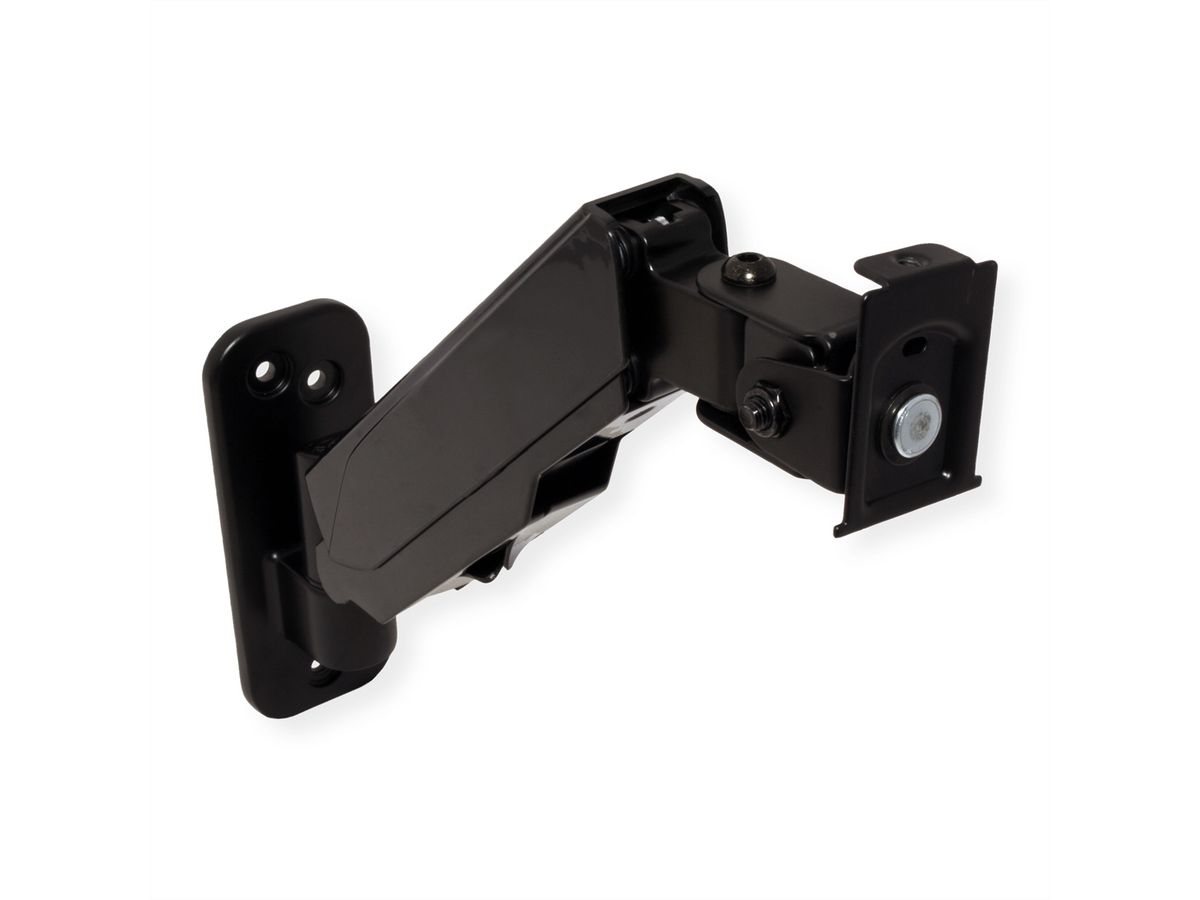 VALUE LCD Monitor Arm, Desk Clamp, 4 Joints, Pivot, black