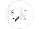 SCHROFF Monitor Arm Mounting Kit for Varistar Cabinet with Bolted Side Panels