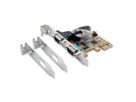 EXSYS EX-44082 PCI Express x1 kaart 2x serieel RS-232