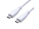 VALUE USB 3.2 Gen 2 kabel, C-C, M/M, 10Gbit/s, Emark, 100W , wit, 1 m