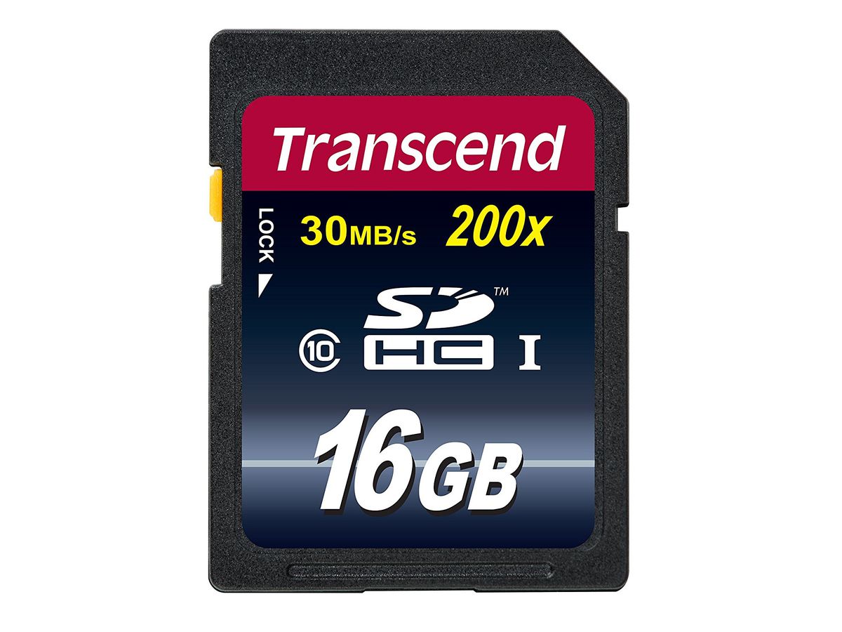 Transcend TS16GSDHC10 memory card 16 GB SDHC Class 10 UHS-I