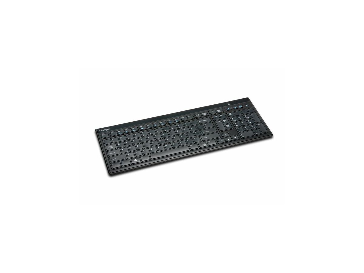 Kensington Keyboard AdvanceFit Wireless Black Belgium