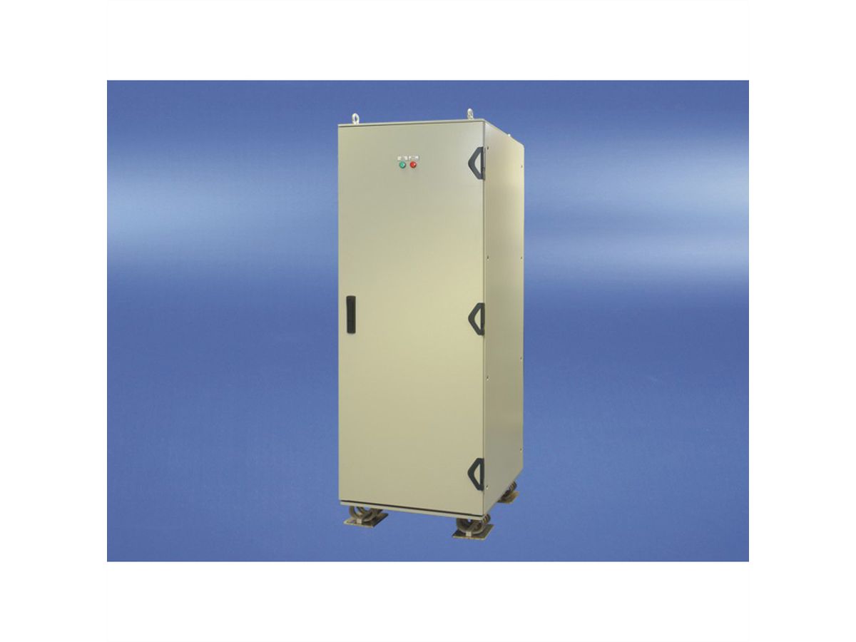 SCHROFF Varistar MIL Cabinet, EMC Shielded, MIL 901D, With Elastomer Shock Absorbers