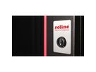 ROLINE 19-inch wall-mounted housing Pro 16 U, 600x450 WxD black