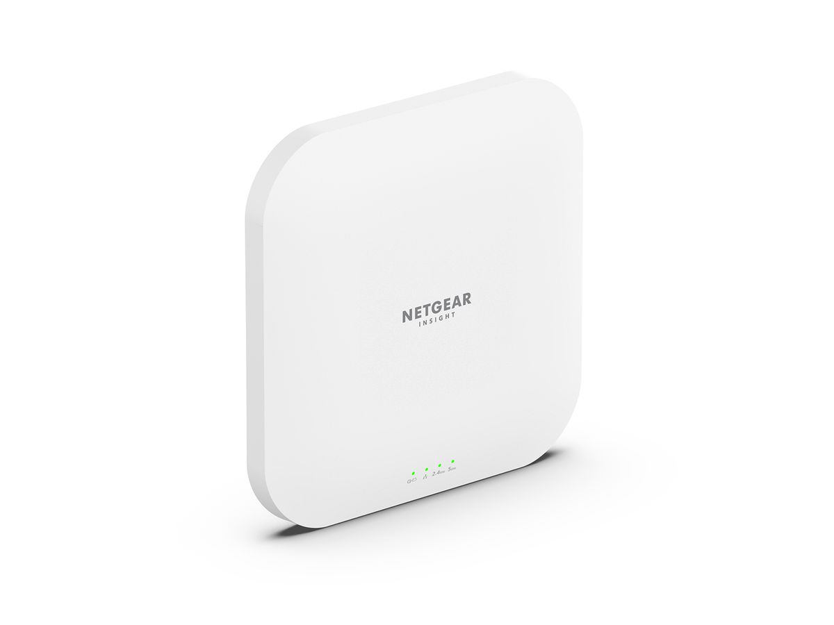 NETGEAR Insight Cloud Managed WiFi 6 AX3600 Dual Band Access Point (WAX620) 3600 Mbit/s White Power over Ethernet (PoE)