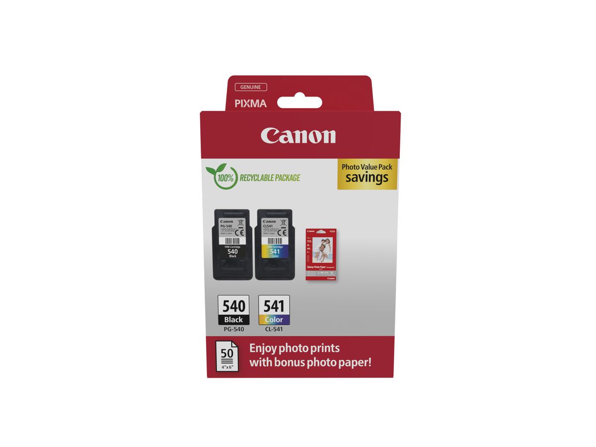Canon 5225B013 inktcartridge 2 stuk(s) Origineel Zwart, Cyaan, Magenta, Geel