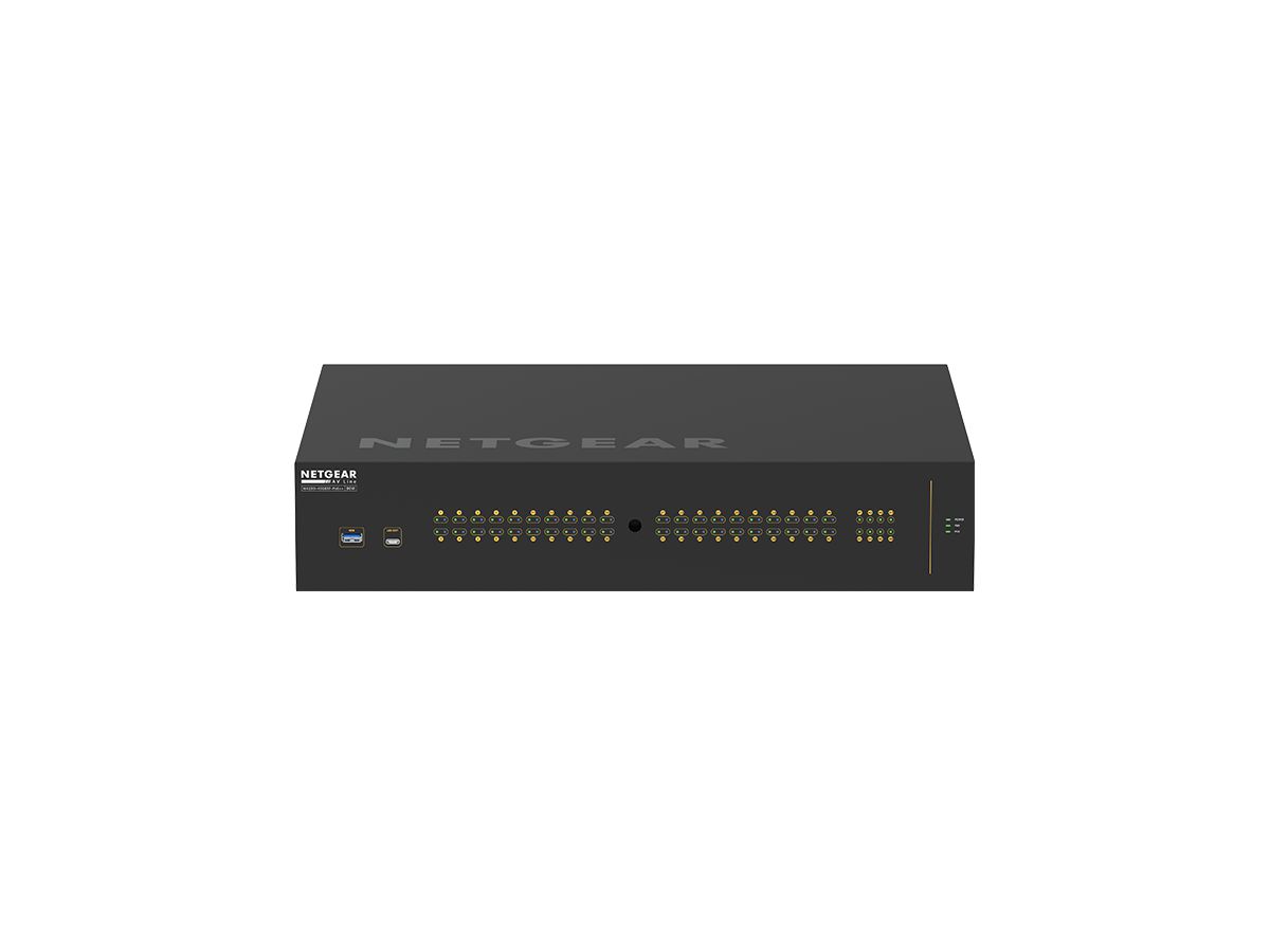 Netgear M4250-40G8XF-PoE++ Managed Gigabit Ethernet (10/100/1000) Power over Ethernet (PoE) 2U Zwart